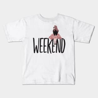 Weekend girl Kids T-Shirt